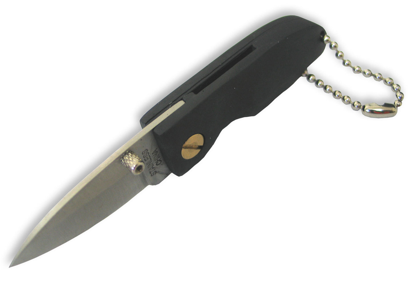 The Cobra Mouse Pocket Knife is the perfect blade to have on the go. With a stainless steel body and a grooved handle, it is comfortable to grip while maintaining strong pressure.  www.moralepatches.com.au black
