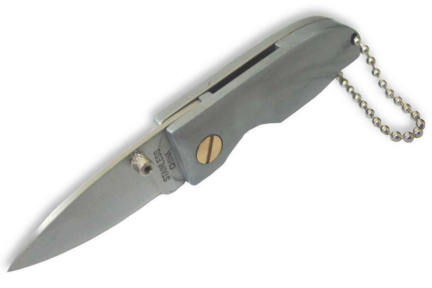 The Cobra Mouse Pocket Knife is the perfect blade to have on the go. With a stainless steel body and a grooved handle, it is comfortable to grip while maintaining strong pressure. www.moralepatches.com.au silver