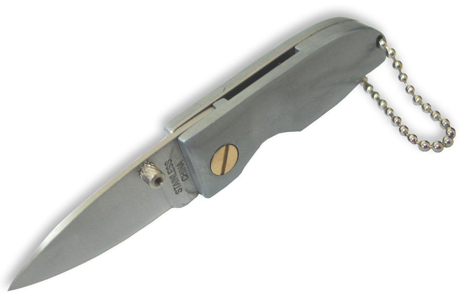 The Cobra Mouse Pocket Knife is the perfect blade to have on the go. With a stainless steel body and a grooved handle, it is comfortable to grip while maintaining strong pressure. www.moralepatches.com.au silver