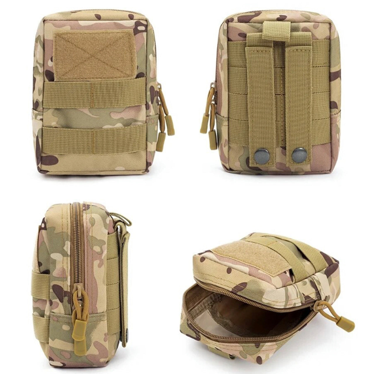 Discover the endless possibilities of this essential MOLLE pouch! Attach it to your field gear and store all the essential small items - your phone, snacks, tourniquets, notebooks and beyond! Perfect for the outdoor enthusiast looking for convenience and flexibility. www.moralepatches.com.au
