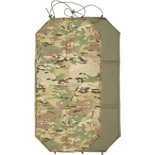 With six internal ground insulating foam panels, the Gonk Mat is a 3/4 length reversible sleeping mat that is designed to be a simplistic alternative to bulkier self inflating variants. It can be folded and placed in an ALICE frame or rolled up and strapped to your pack with ease. Some have even been seen stitching the mat to the bottom of their packs for a quick "roll up, strap and go" setup. www.moralepatches.com.au