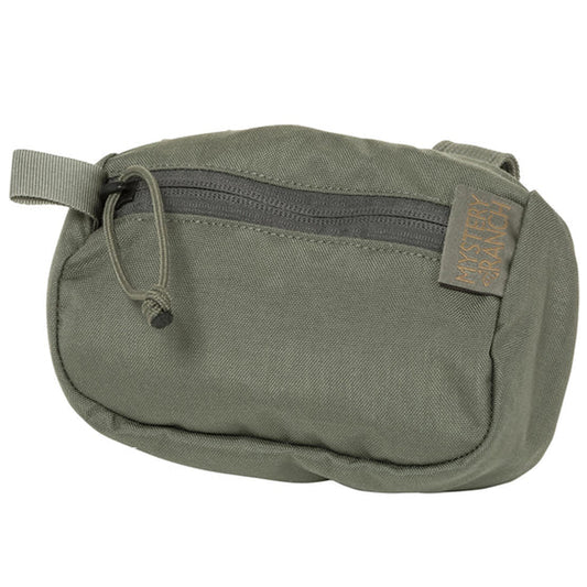 The Forager Pocket provides rapid access to essentials like food, first aid kit, GPS or headlamp and can attach to either side of any MYSTERY RANCH waistbelt. It can also be slid onto a belt or securely attached to any MOLLE system providing multiple attachment possibilities. Available in Small. www.moralepatches.com.au