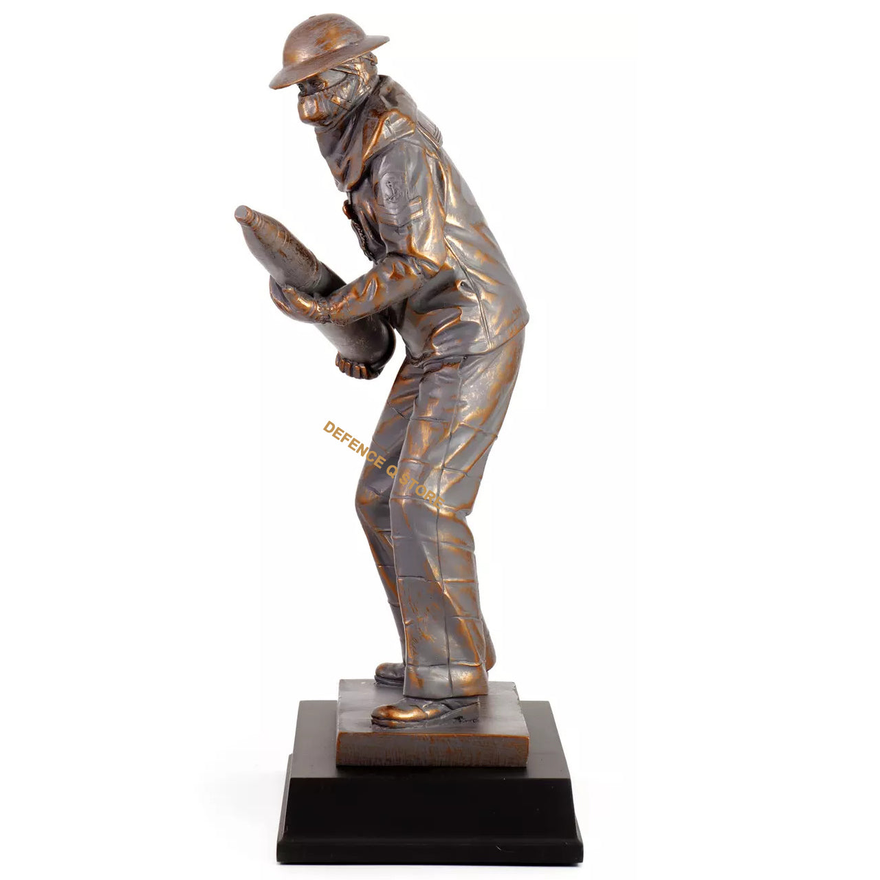 The Limited Edition cold cast bronze figurine is a beautiful and detailed piece that stands at 280mm tall on top of a timber base. This figurine is truly an heirloom to be treasured through the ages. www.moralepatches.com.au