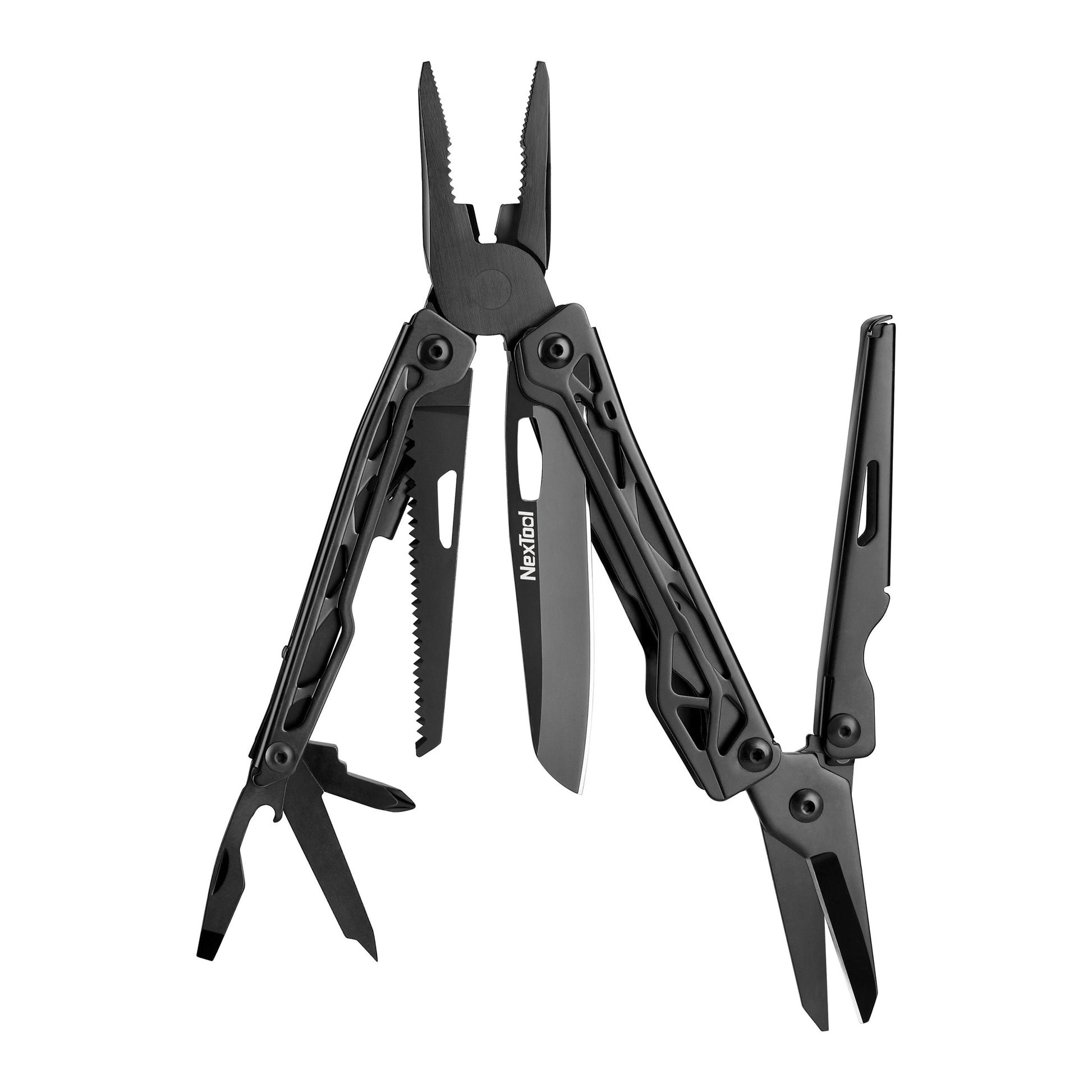 The NexTool Black Knight Multi-Tool is engineered for users who require durability, functionality and reliability in demanding environments. Built with robust stainless steel construction and a tactical black finish, it delivers dependable performance across cutting, gripping and fastening applications. www.moralepatches.com.au