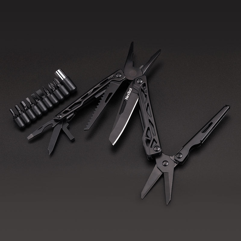 The NexTool Black Knight Multi-Tool is engineered for users who require durability, functionality and reliability in demanding environments. Built with robust stainless steel construction and a tactical black finish, it delivers dependable performance across cutting, gripping and fastening applications. www.moralepatches.com.au