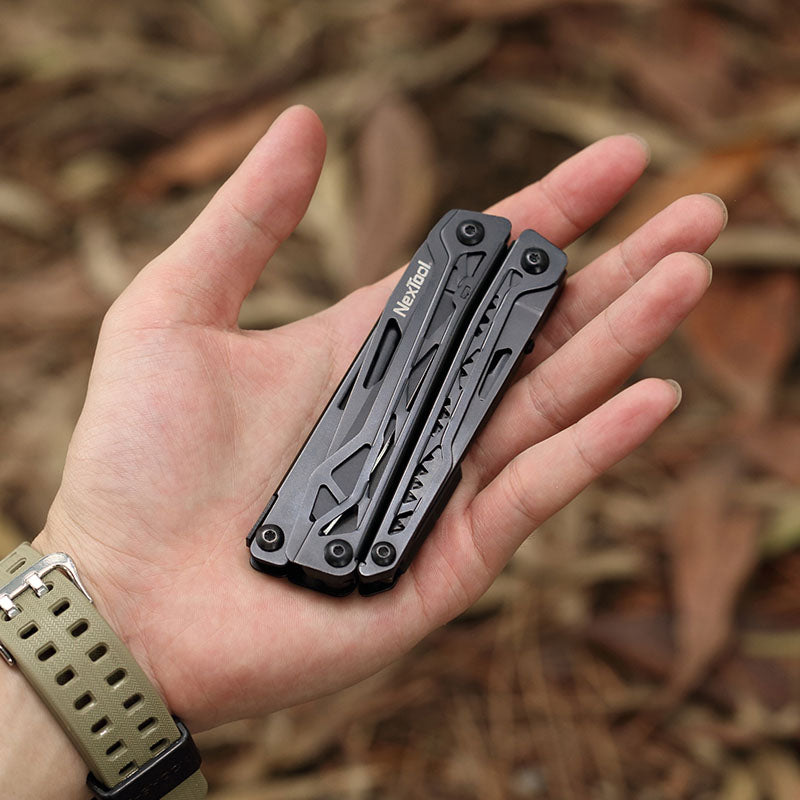 The NexTool Black Knight Multi-Tool is engineered for users who require durability, functionality and reliability in demanding environments. Built with robust stainless steel construction and a tactical black finish, it delivers dependable performance across cutting, gripping and fastening applications. www.moralepatches.com.au