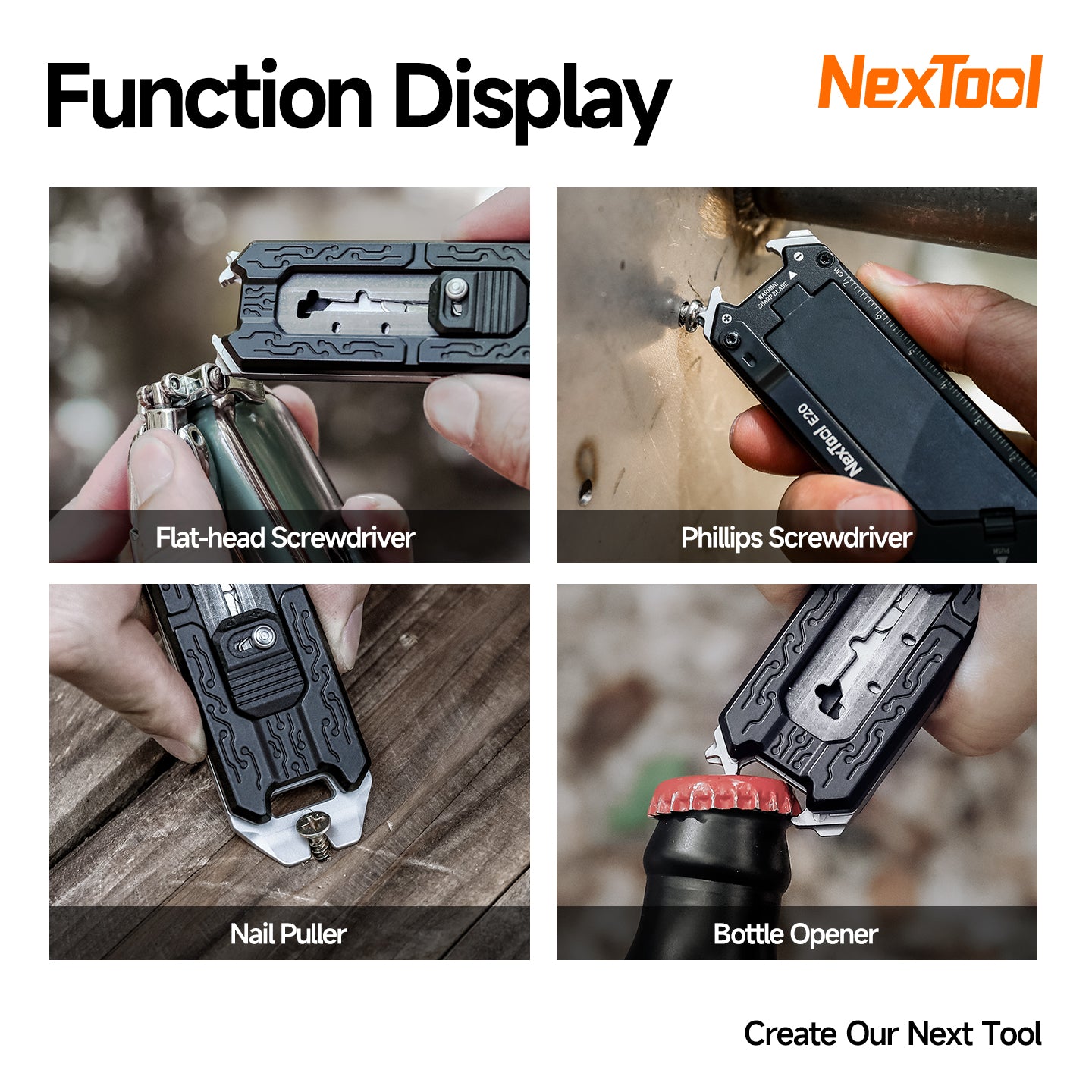 The NexTool Explorer E20 is a compact and practical Manual OTF (Out The Front) multi-tool built for reliability and portability. Designed to deliver essential gripping, cutting and fastening functions in a streamlined folding format, it is suited for everyday carry, outdoor activities and light maintenance work. www.moralepatches.com.au