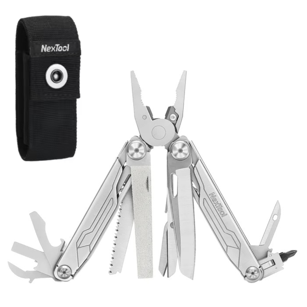 The NexTool Flagship Captain is engineered as a robust, full-featured multi-tool designed for daily utility, outdoor use and maintenance tasks. Built with durable stainless steel construction and precision-machined components, it offers dependable performance across cutting, gripping and fastening applications. www.moralepatches.com.au