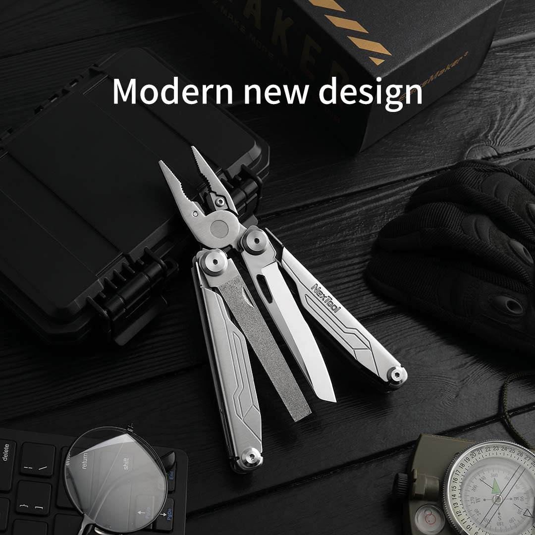 The NexTool Flagship Captain is engineered as a robust, full-featured multi-tool designed for daily utility, outdoor use and maintenance tasks. Built with durable stainless steel construction and precision-machined components, it offers dependable performance across cutting, gripping and fastening applications. www.moralepatches.com.au