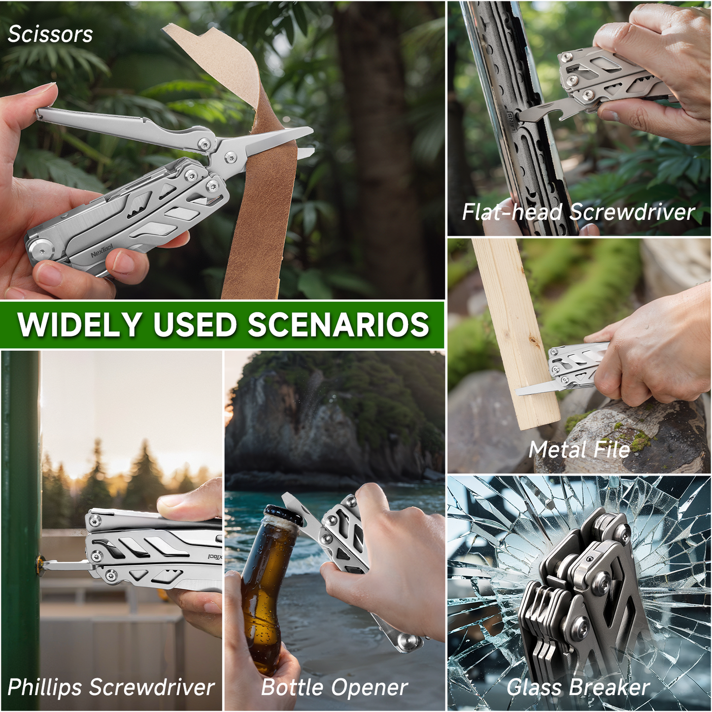 The NexTool Flagship Max is engineered as a professional-grade multi-tool built for demanding environments. Designed to consolidate essential repair and cutting tools into one compact unit, it delivers strength, reliability and versatility for everyday carry, outdoor use, trade work and emergency kits. www.moralepatches.com.au