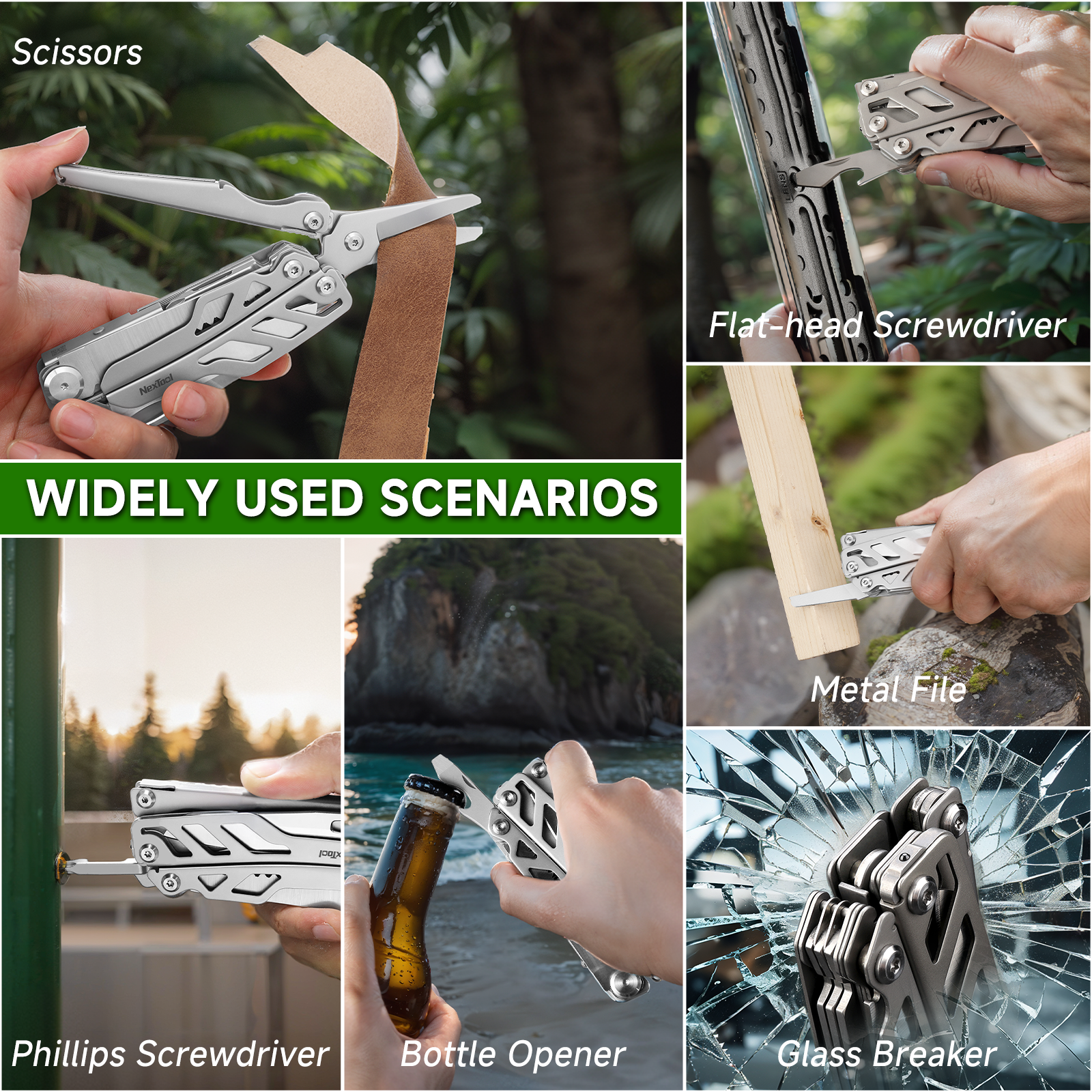 The NexTool Flagship Max is engineered as a professional-grade multi-tool built for demanding environments. Designed to consolidate essential repair and cutting tools into one compact unit, it delivers strength, reliability and versatility for everyday carry, outdoor use, trade work and emergency kits. www.moralepatches.com.au