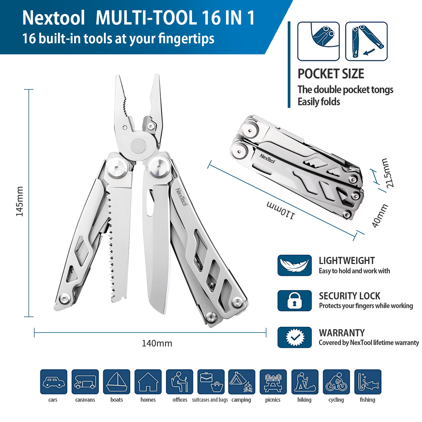 The NexTool Flagship Pro is a refined and heavy-duty multi-tool engineered for professional and everyday use. Designed for strength, precision and reliability, it combines essential cutting, gripping and fastening tools into a durable folding platform suitable for fieldwork, outdoor use and workshop tasks. www.moralepatches.com.au