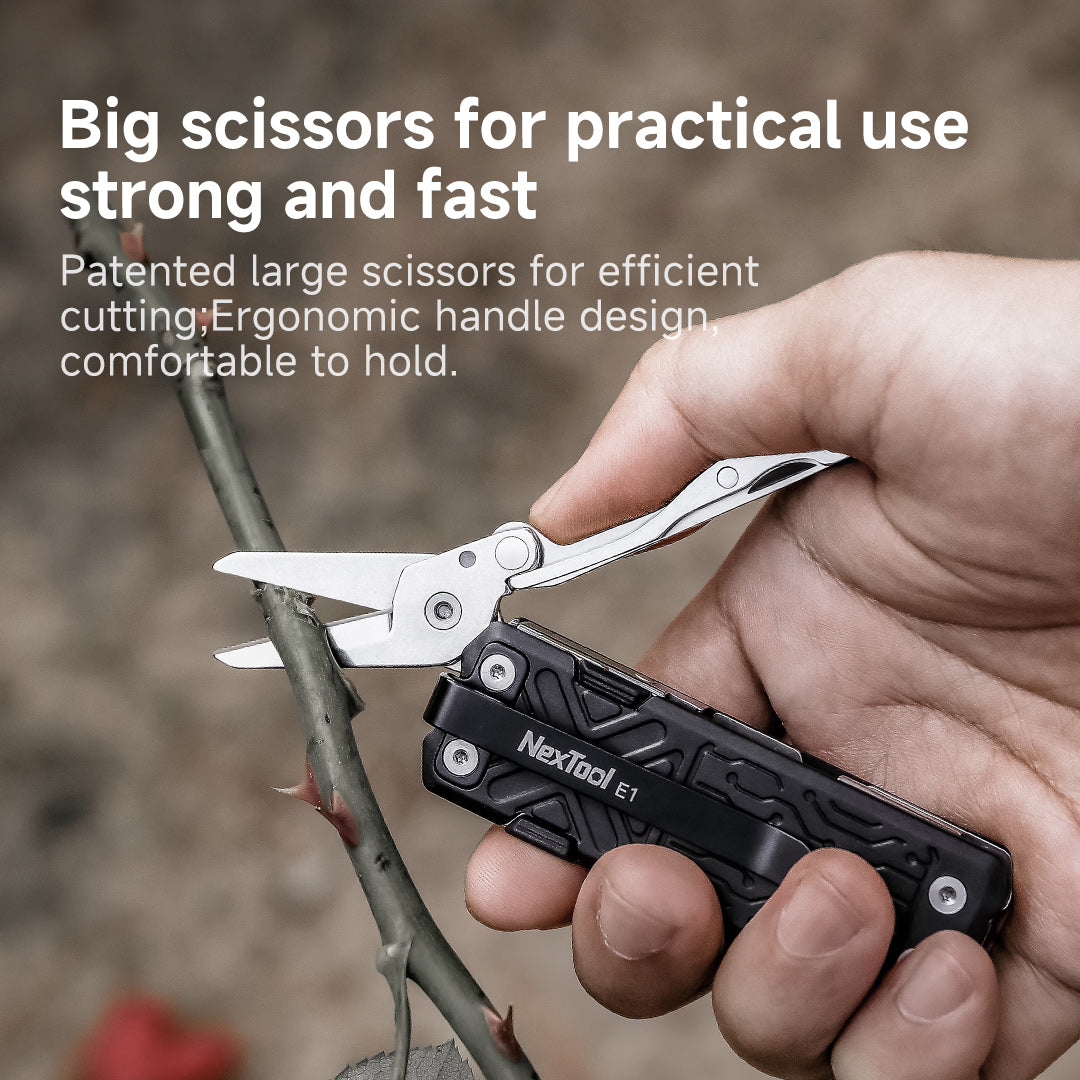 The NexTool Pocket Tool E1 is engineered as a minimalist everyday carry solution for users who require compact functionality without bulk. Designed for portability and quick deployment, the E1 integrates essential tools into a slim stainless steel format suitable for pocket, keychain or kit carry. www.moralepatches.com.au