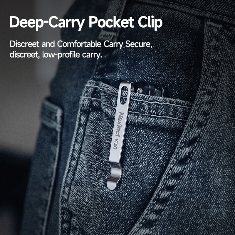 The NexTool Knight K30 is a compact folding EDC knife engineered for practicality, portability and everyday reliability. Designed with a clean profile and durable construction, it provides dependable cutting performance in a lightweight format suitable for daily carry. www.moralepatches.com.au