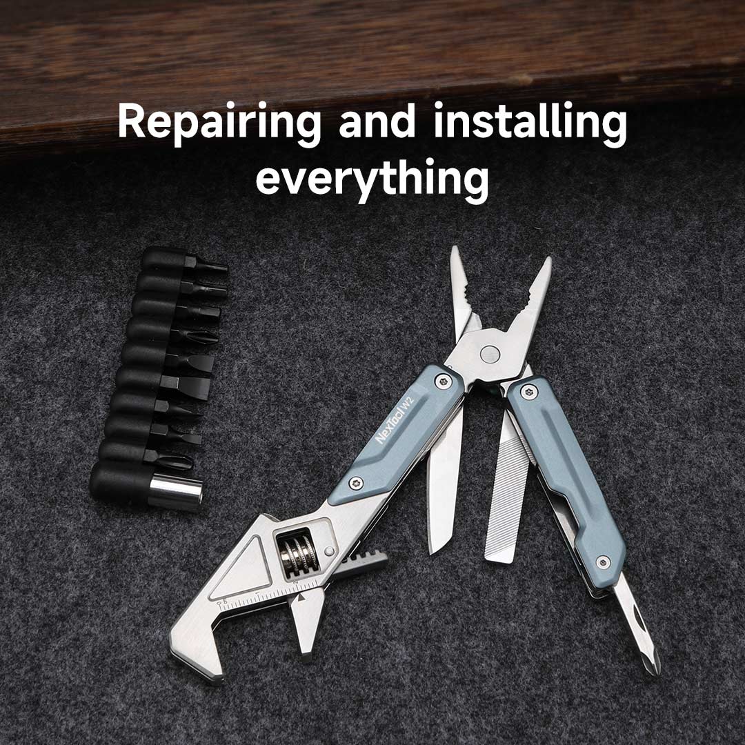 The NexTool Light Wrench W2 is engineered as a lightweight and compact fastening tool built for portability without sacrificing performance. Designed with a precision adjustable jaw mechanism, it provides secure grip across a range of fastener sizes while maintaining a slim profile suitable for carry kits and small tool setups. www.moralepatches.com.au