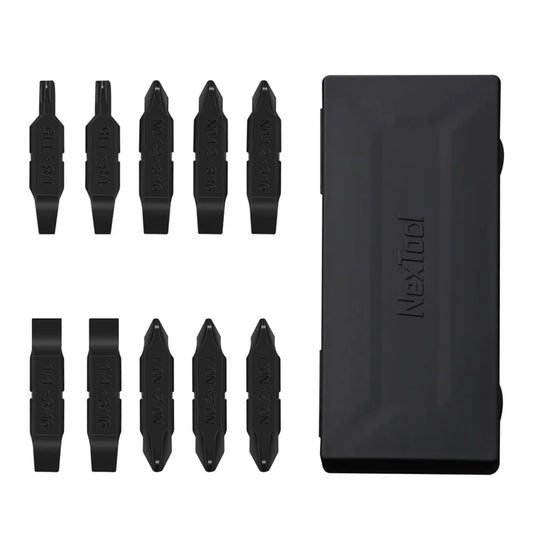 The NexTool Bit Kit AS2 is engineered to enhance the versatility of compatible NexTool multi-tools equipped with a bit driver interface. Designed for durability and precision, the AS2 set provides a range of commonly used driver bits in a compact and organised storage format. www.moralepatches.com.au