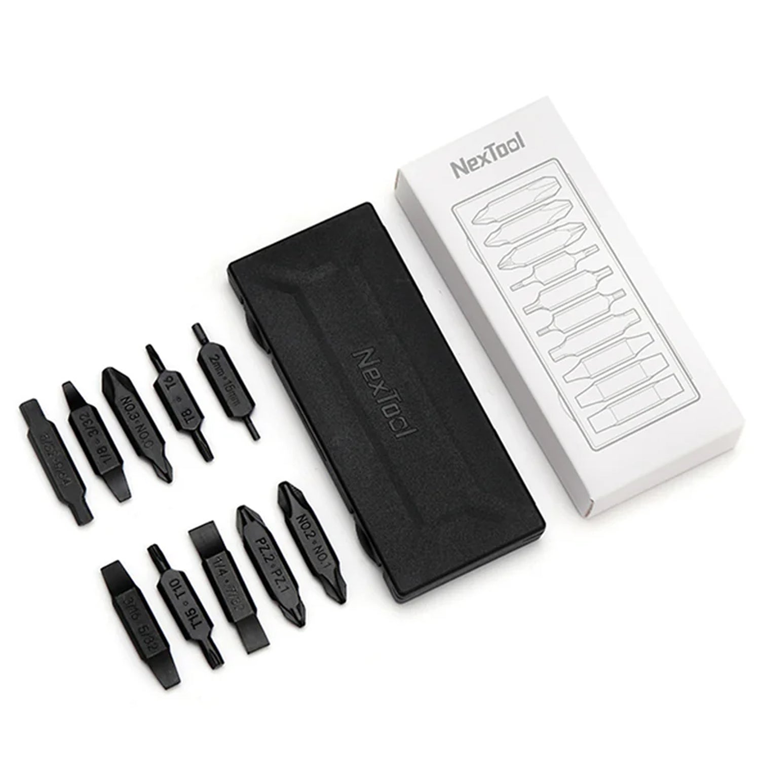 The NexTool Bit Kit is designed to expand the fastening capability of compatible NexTool multi-tools equipped with a bit driver interface. Built for durability and precision, this kit provides a range of commonly used driver bits in a compact and portable format. www.moralepatches.com.au