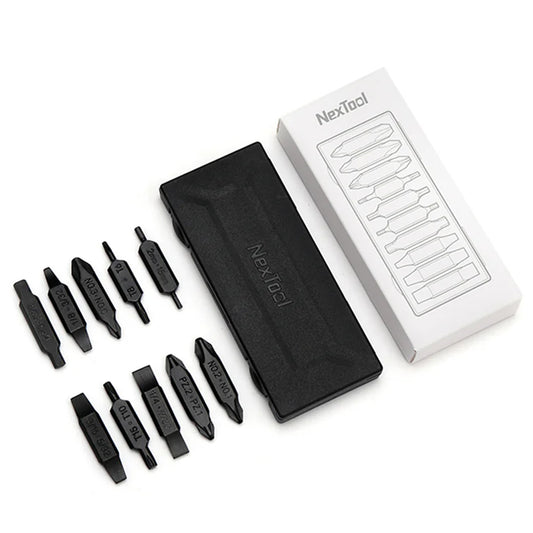 The NexTool Bit Kit is designed to expand the fastening capability of compatible NexTool multi-tools equipped with a bit driver interface. Built for durability and precision, this kit provides a range of commonly used driver bits in a compact and portable format. www.moralepatches.com.au