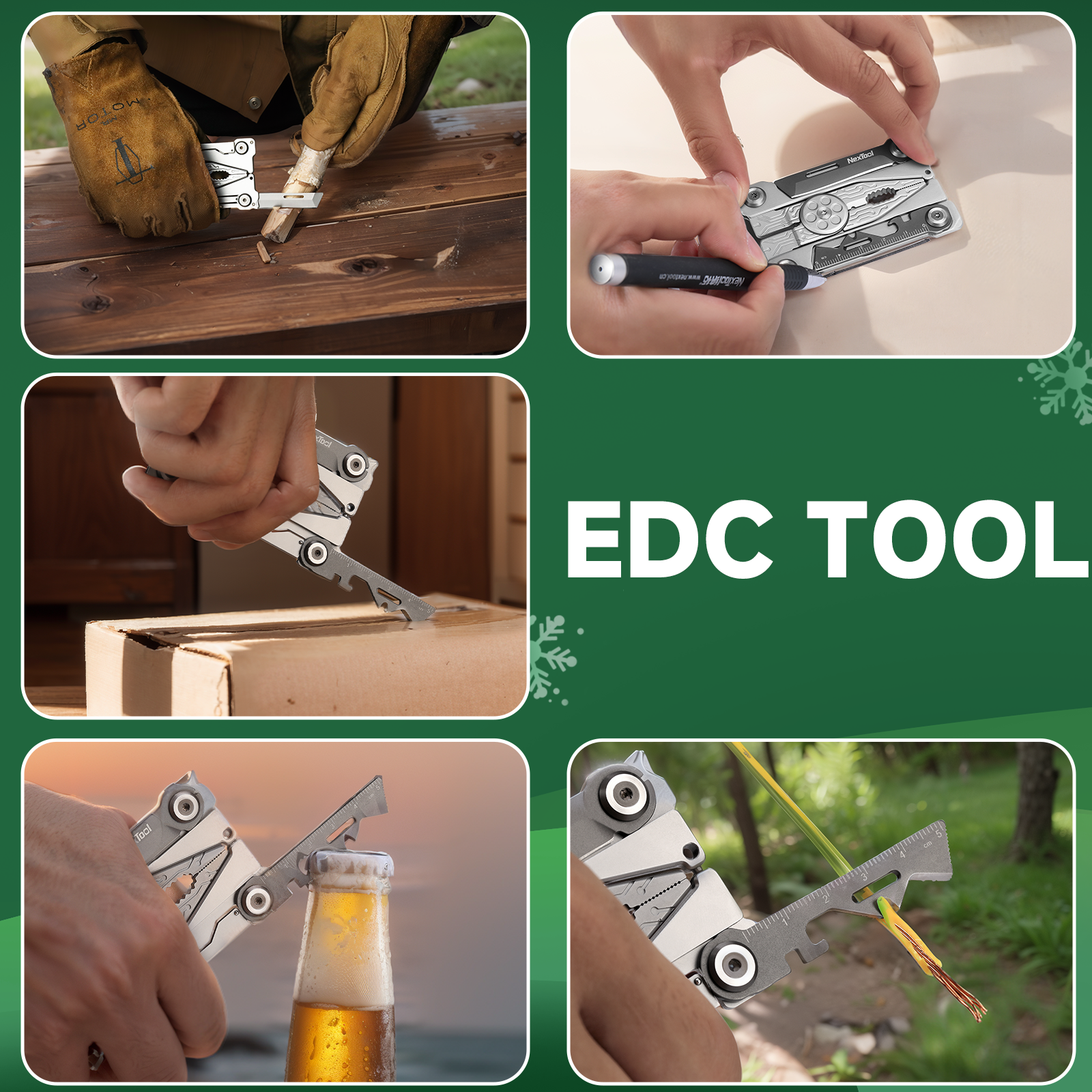 The NexTool Silver Blade EDC Tool is engineered as a minimalist everyday carry cutting solution built for portability and reliability. Designed with a compact folding structure, it delivers practical cutting performance while maintaining a slim and lightweight profile suitable for pocket carry. www.moralepatches.com.au