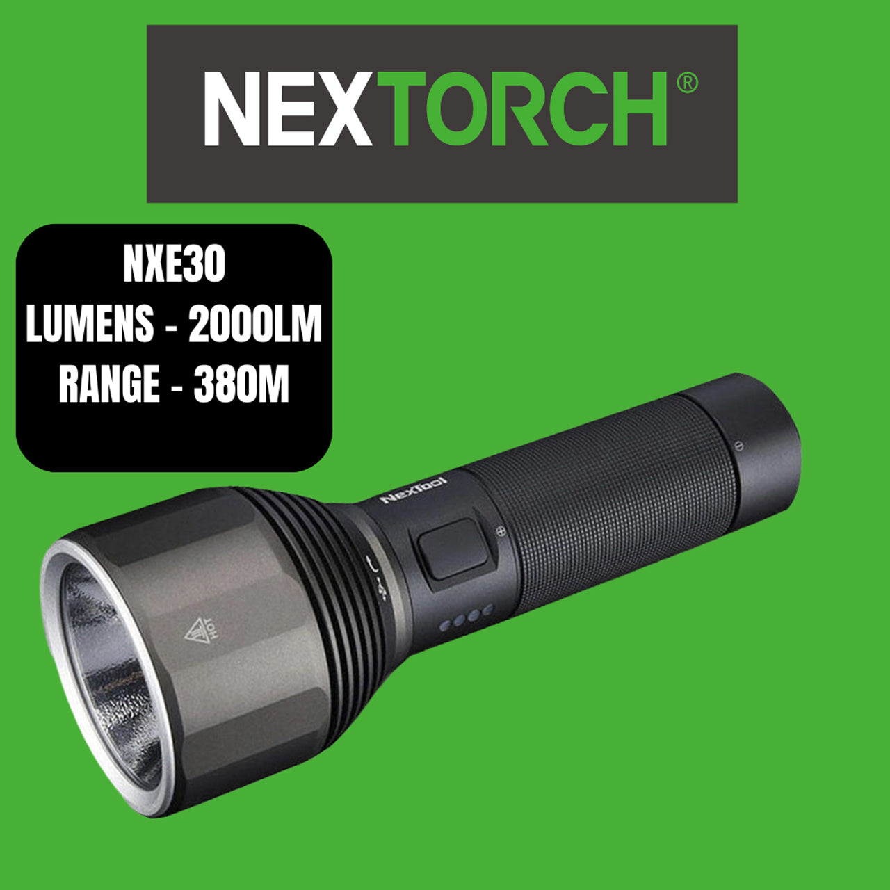 E-Series Rechargeable Torch Long Range High Beam, 6 Modes
MAX Lumen: 2000lm
MAX Distance: 380m
Runtime: HIGH 3h / LOW 140h
Battery: 1 x 26650 Battery (Included)
Light Source: White Light LED www.moralepatches.com.au