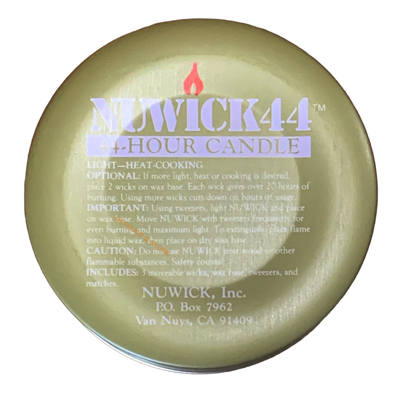 Experience the innovative Nuwick 44, an all-in-one solution for lighting, heating, and cooking. Thanks to its unique moveable and reusable wicks, this non-toxic and waterproof candle can last 25-40 hours. www.moralepatches.com.au