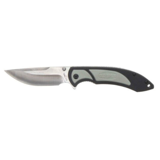 The Trail Boss Drop Point Folder was crafted with the hunter / outdoorsman in mind. This durable knife features a rugged 8Cr Stainless Steel Drop Point Blade, ergonomic non-slip TPE grip handle, liner lock design and finger flip assist for opening. www.moralepatches.com.au