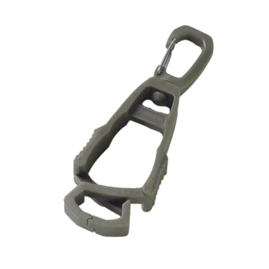 Secure your work essentials with this innovative glove clip—a game-changer for any tradesperson or outdoor enthusiast. Featuring a one-press quick-release mechanism, you'll access your gear instantly without fumbling with complicated fasteners. www.moralepatches.com.au