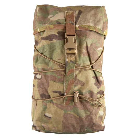 The Platatac Accessories GP pouch is a versatile general-purpose modular pouch that will securely store a variety of items. It features a fastex clip closure with a drawcord at the top of the pouch and has adjustable elastic shock cord retention on the outside to cinch the pouch down. www.moralepatches.com.au