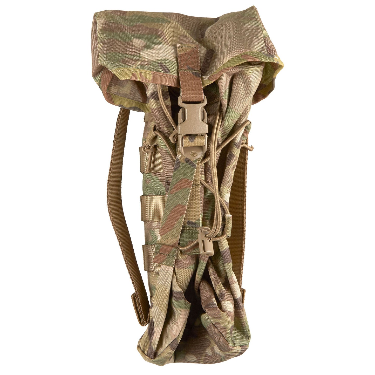 The Platatac Accessories GP pouch is a versatile general-purpose modular pouch that will securely store a variety of items. It features a fastex clip closure with a drawcord at the top of the pouch and has adjustable elastic shock cord retention on the outside to cinch the pouch down. www.moralepatches.com.au
