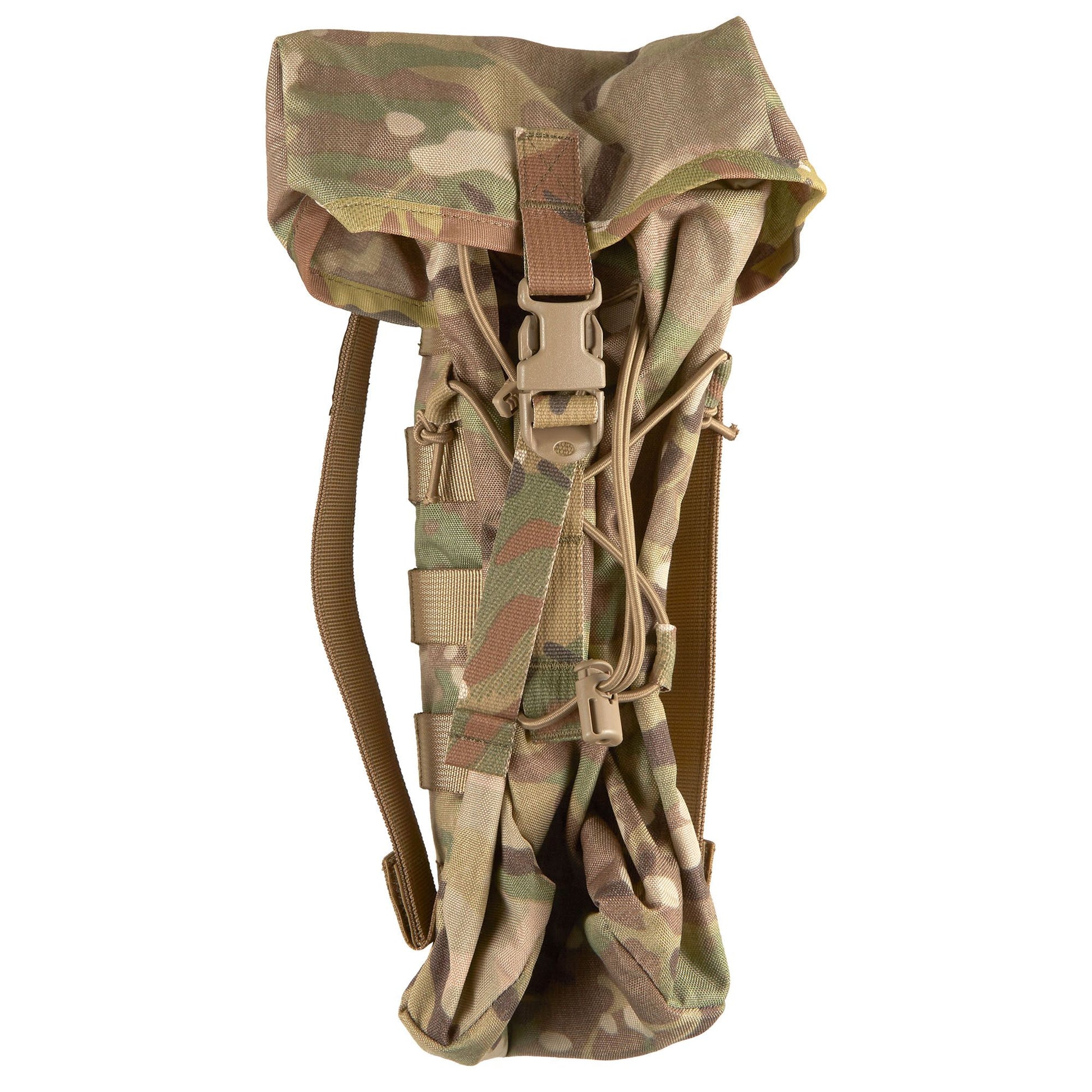 The Platatac Accessories GP pouch is a versatile general-purpose modular pouch that will securely store a variety of items. It features a fastex clip closure with a drawcord at the top of the pouch and has adjustable elastic shock cord retention on the outside to cinch the pouch down. www.moralepatches.com.au