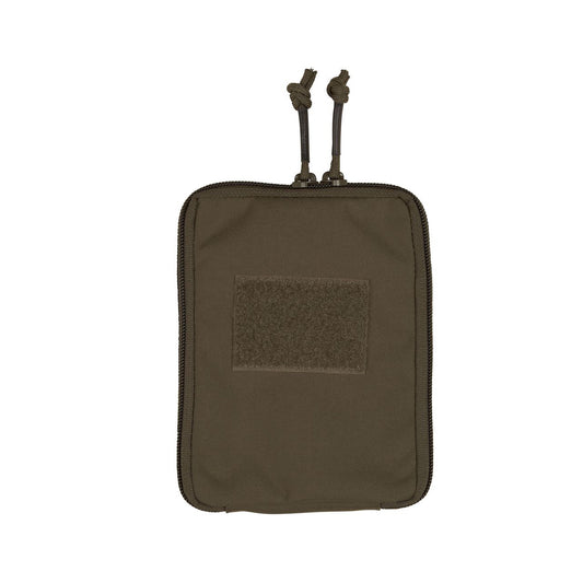 The Platatac All-Weather Notebook Cover zippered is a 'back to basics' style cover for our All-Weather Lined &amp; Grid Notebook.  Featuring a full zip-around opening, four loops for stationary and an external open-top sleeve the All-Weather Notebook Cover zippered is slim and lightweight making it perfect for the chest pocket. www.moralepatches.com.au