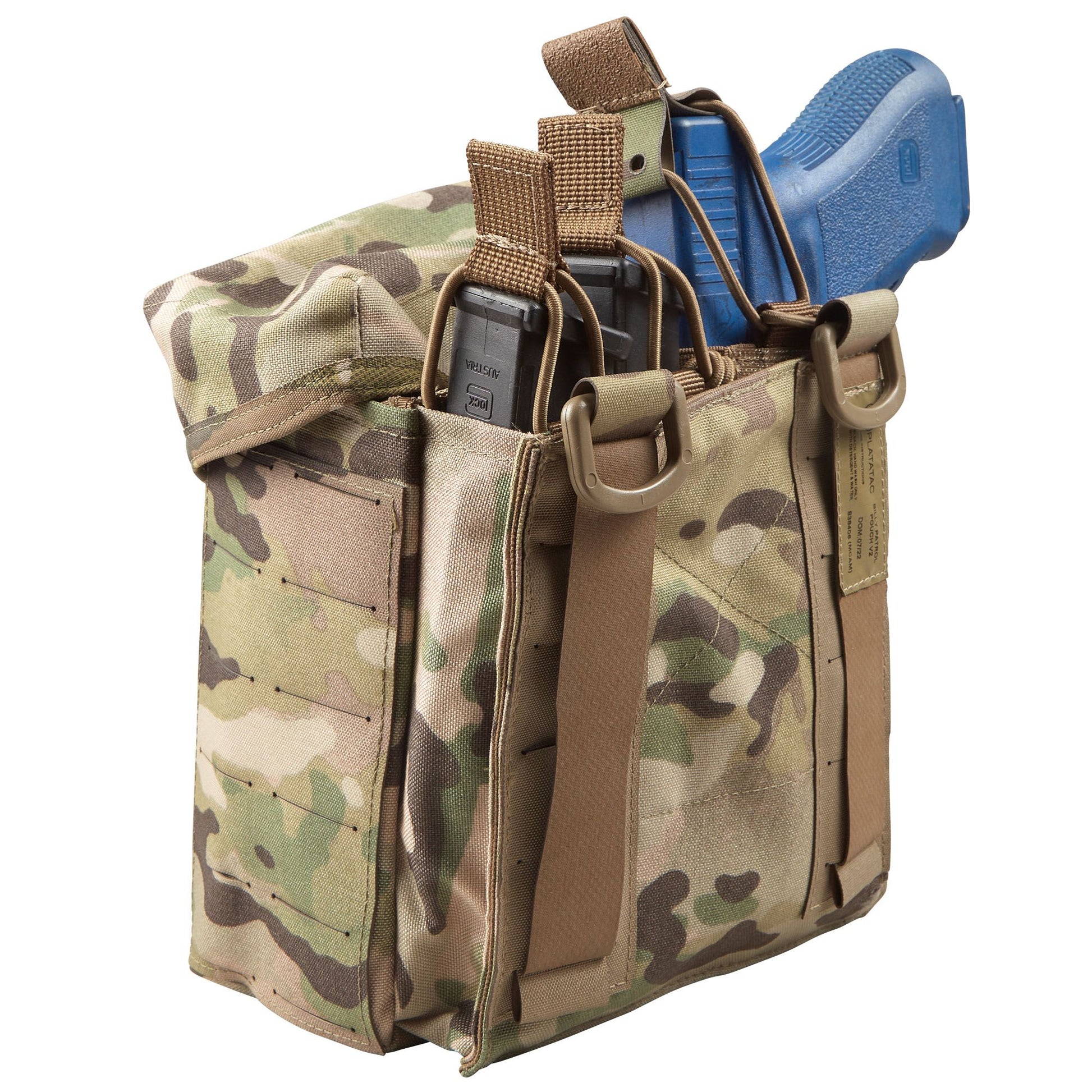 The much-lauded Billy Patrol Pouch is one of Platatac's classic products and is back, better than ever. Battle-proven and performing to the highest standards in some of the harshest field environments worldwide, the new V2 improves on this strong legacy by utilising superior materials whilst shedding weight with increased adaptability and load-carry option. www.moralepatches.com.au