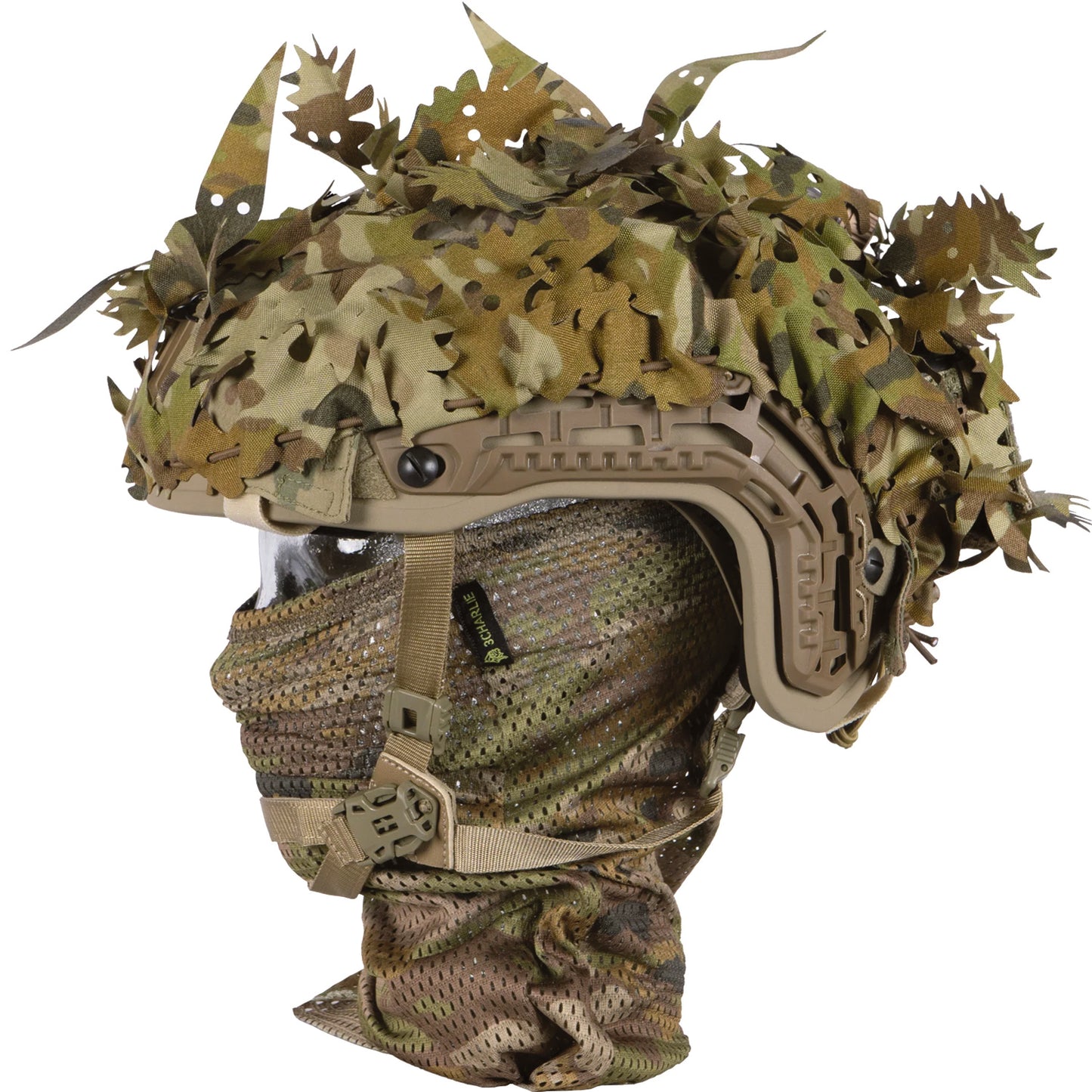 The laser cut Platatac Cam Net Helmet Cover kit in TFP is AMCU cohesive and primarily designed to break up the shape of the ADF issue Team Wendy EXFIL helmet but is also compatible with Ops-Core and Airframe helmets. www.moralepatches.com.au