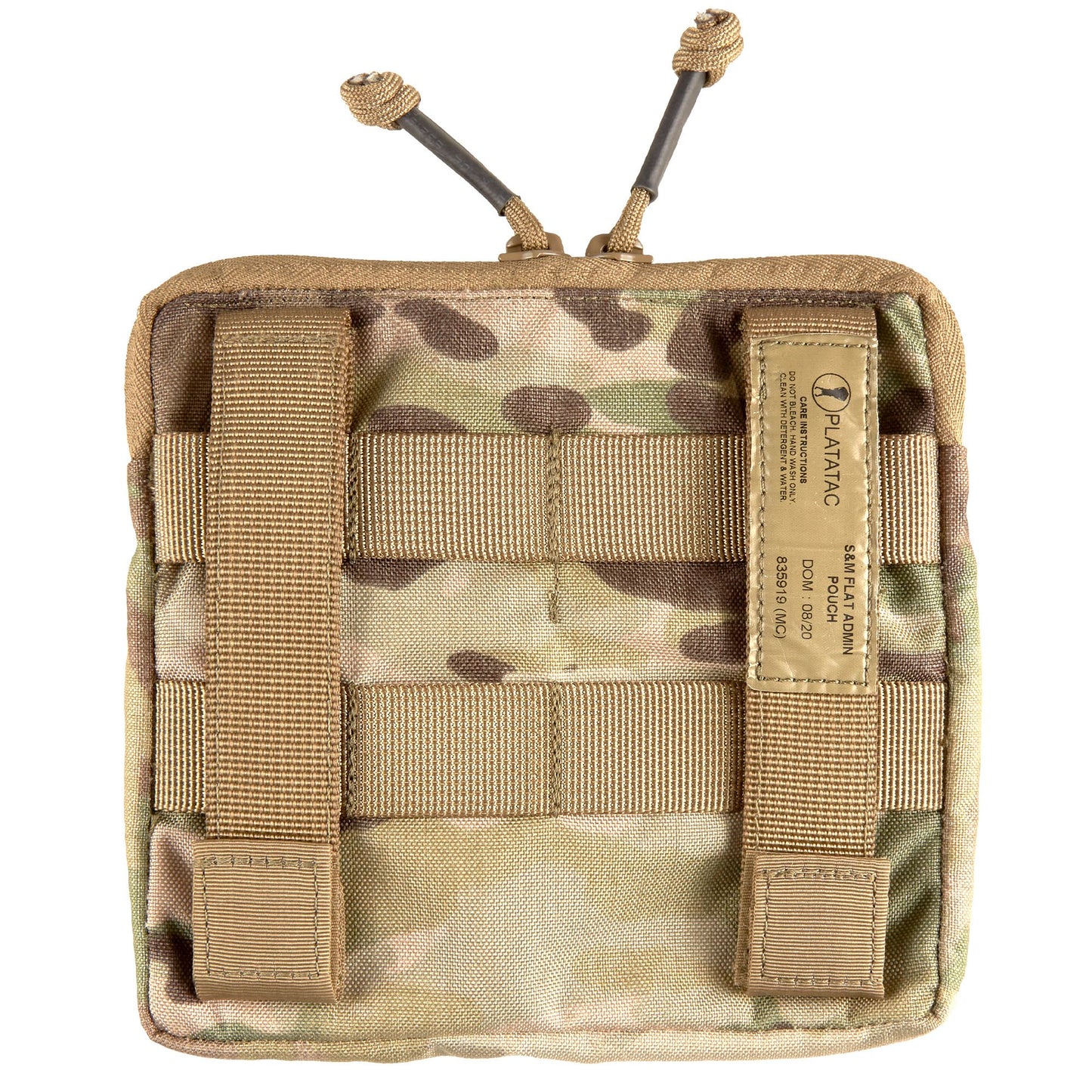 The Platatac S&M Flat admin pouch is designed as a low profile admin/utility pouch to store those items requiring easy access such as your I.D., notebook small map, pens or pencil. www.moralepatches.com.au