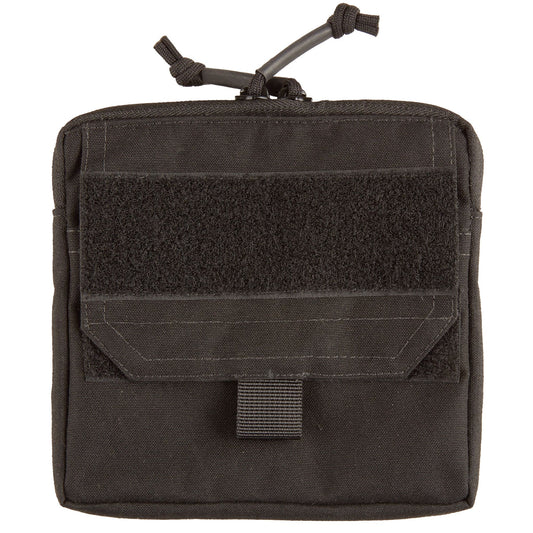 The Platatac S&amp;M Flat admin pouch is designed as a low profile admin/utility pouch to store those items requiring easy access such as your I.D., notebook small map, pens or pencil. It features a top opening zippered compartment with elastic loops inside and a flat front pocket with velcro flap closure. www.moralepatches.com.au