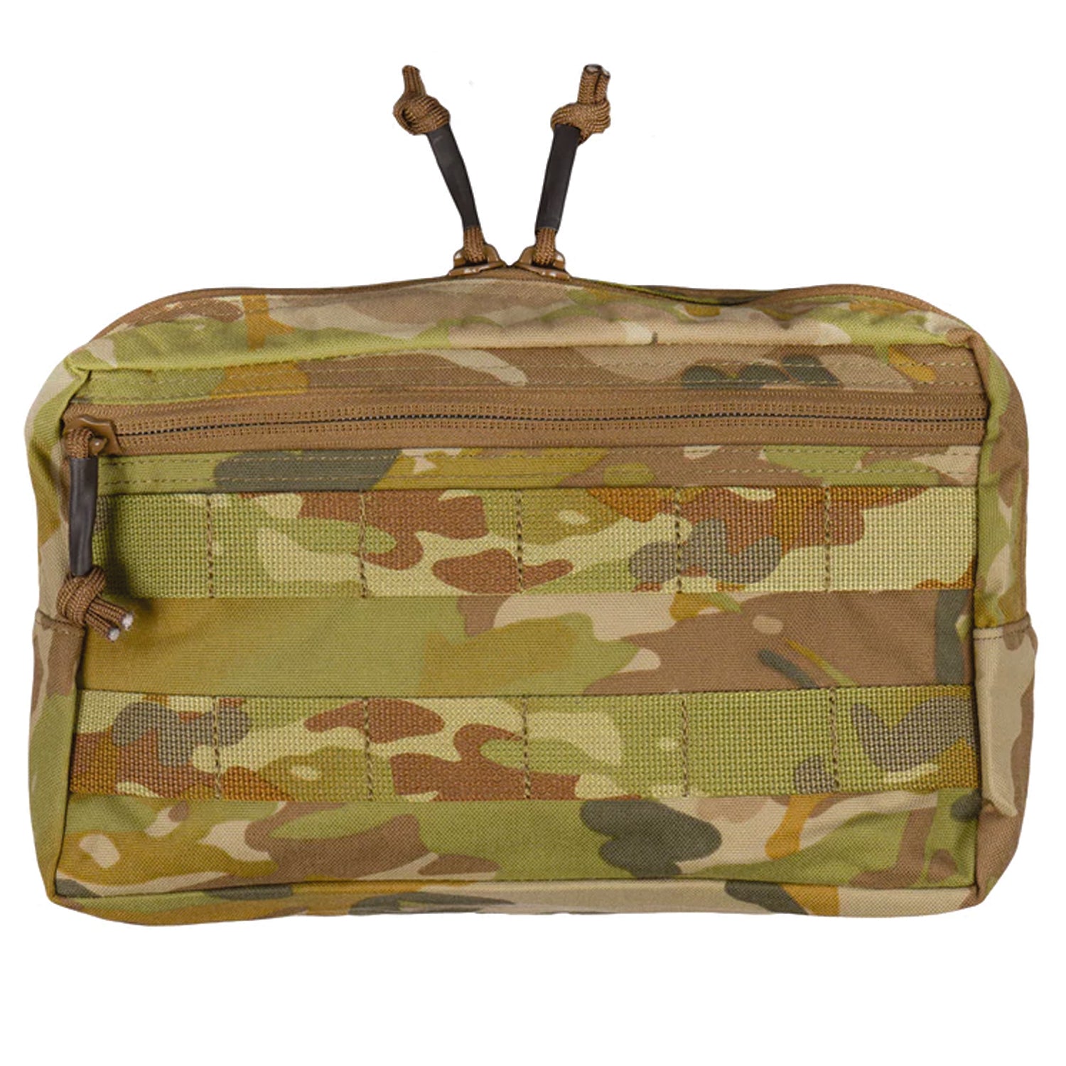 Maximize your tactical organization with the PLATATAC S&amp;M Large Horizontal Pouch in Multicam. This versatile, spacious pouch accommodates everything from daily essentials to mission-critical gear. The wide-opening top zipper delivers instant access and clear visibility, eliminating fumbling when you need items fast. www.moralepatches.com.au