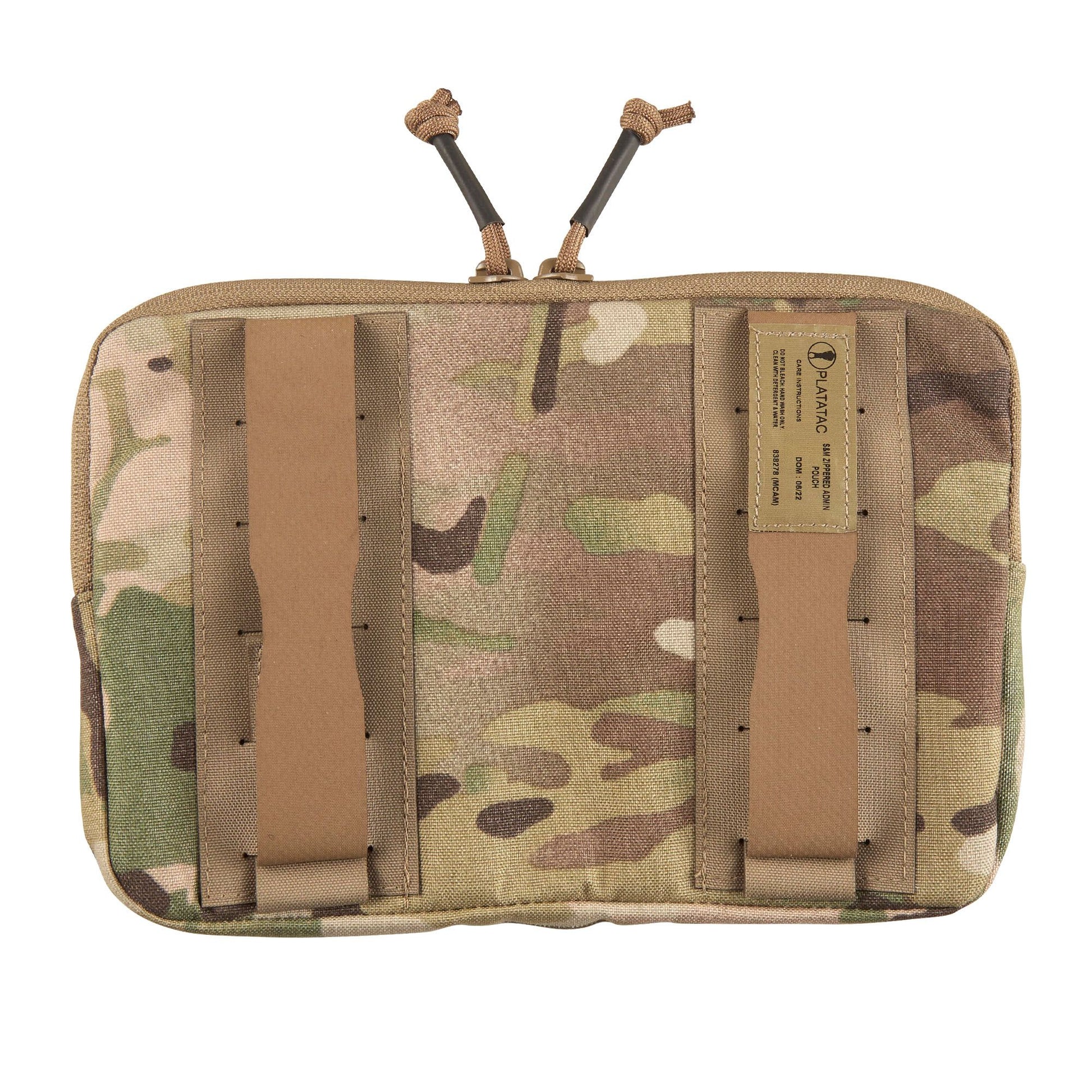 The PLATATAC S&M Zippered Admin Pouch is a large, low-profile admin pouch designed for plate carrier and chest rig use so that you can store and organise all your field administration needs in one location. www.moralepatches.com.au