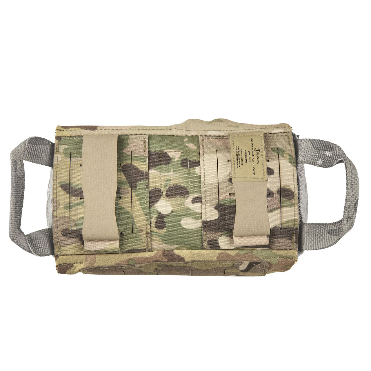 The PLATATAC Tear Away Med Pouch Pull Out Adaptor has been designed to turn your TAMPH (sold separately) from being a side release buckle and Velcro-secured Med Pouch into a side pull Med Pouch so your battle buddy can get your IFAK out quicker and with less hassle. www.moralepatches.com.au