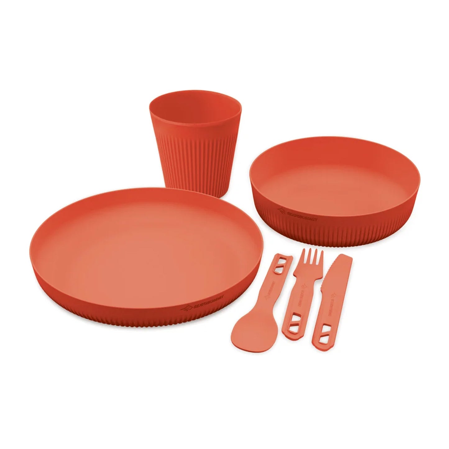 Light, strong and packable, the 6-piece Passage Dinnerware Set offers typical Sea to Summit functionality. Cool Grip sidewalls allow the user to hold the bowl and cup firmly, even when the contents are hot. www.moralepatches.com.au