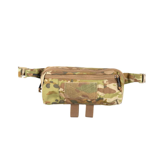 The ASAD DAAB Mini Pouch is another product that adds flexibility to your rig. The Mini Pouch can be integrated onto your BA via the Hook and Loop sandwich to give you another layer of storage for items for which you need fast access. www.moralepatches.com.au