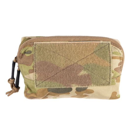 The Platatac ASAD GP Small Pouch is great small utility pouch that attaches via four lines of MOLLE. External zip closure keeps your admin items secure with some internal organization, via elasticated mesh pockets on the front and rear panels. The zip biases to the front of the pouch, for easy view into and access to the contents of the pouch. www.moralepatches.com.au