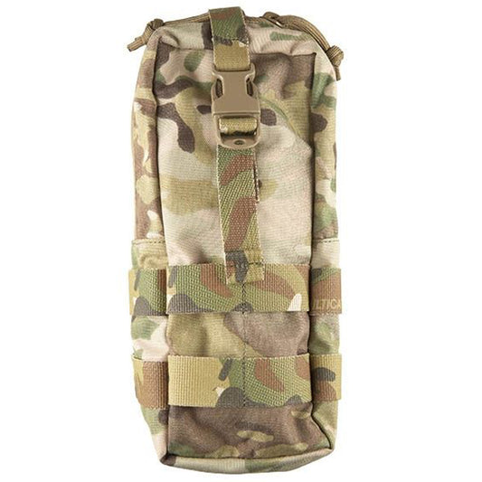The Accessories Small Flask is designed tofit a 1LT flask, 1L Nalgene bottle with cup, or AN/PRC 152 Multiband Handheld Radio, or just the right amount of mission-essential items, without being cumbersome and interfering with the users' freedom of movement. www.moralepatches.com.au