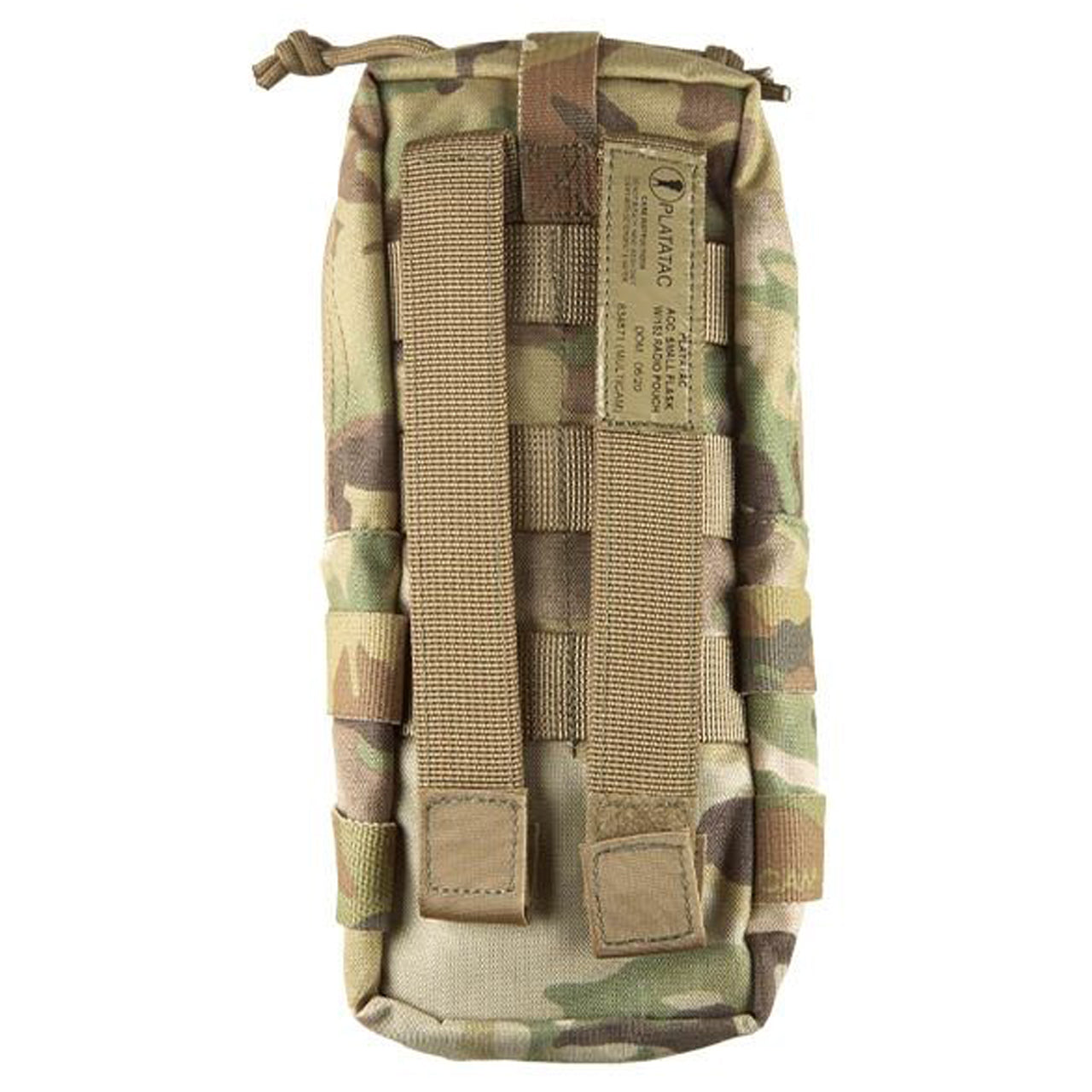 The Accessories Small Flask is designed tofit a 1LT flask, 1L Nalgene bottle with cup, or AN/PRC 152 Multiband Handheld Radio, or just the right amount of mission-essential items, without being cumbersome and interfering with the users' freedom of movement. www.moralepatches.com.au