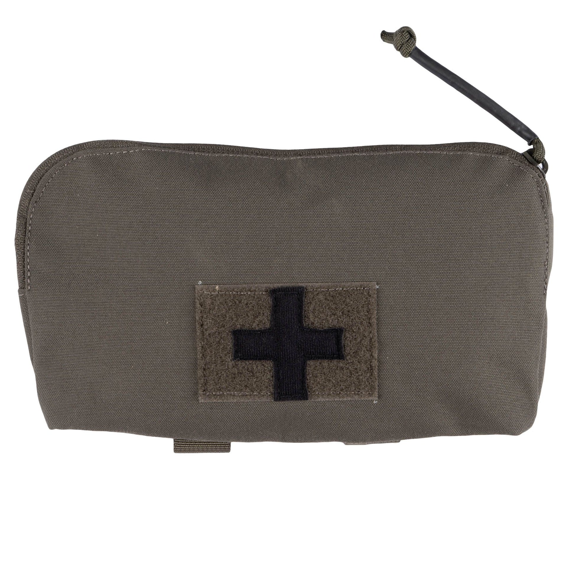 The Platatac Amphib/Water Ops Med Pouch has been designed with the needs of modern operators who opt for smaller, lighter, and slimmer kits. It is large enough to hold the essentials for patient care including a tourniquet, emergency bandages, chest seal and gloves. www.moralepatches.com.au