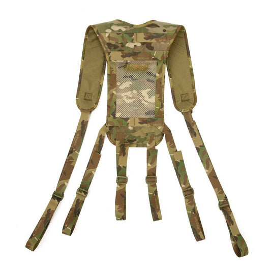 The harness has 3mm foam padding sandwiched between 500 Denier nylon for comfort, whilst not adding excess layers that will cause discomfort when worn under armour or pack straps. www.moralepatches.com.au