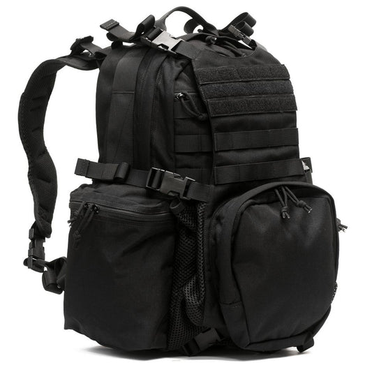 The Bullock Echo Large is the big brother to the popular Platatac Bullock Echo Pack MK 3 with Straps. Boasting large capacity storage compartments for extended missions and built for comfort. Including the standard features and more; adjustable back straps, cradle tension straps and MOLLE attachments. www.moralepatches.com.au