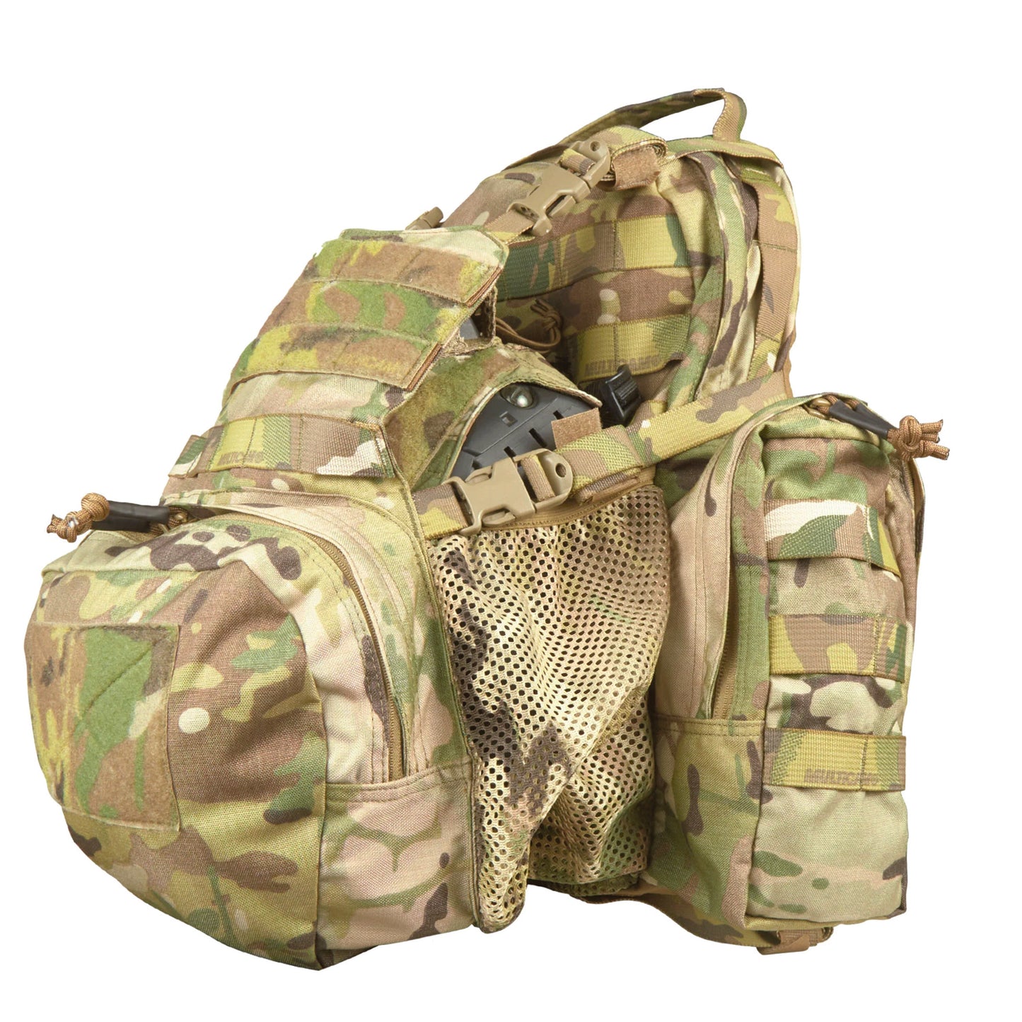 The Platatac Bullock Echo V4 is the newest addition to our small assault/combat sustainment pack range. Being slightly larger than its predecessor, it offers more room to carry your mission-specific gear. It can be worn with the padded shoulder straps (included) or it can be attached to an armour carrier via the MOLLE on the back. www.moralepatches.com.au