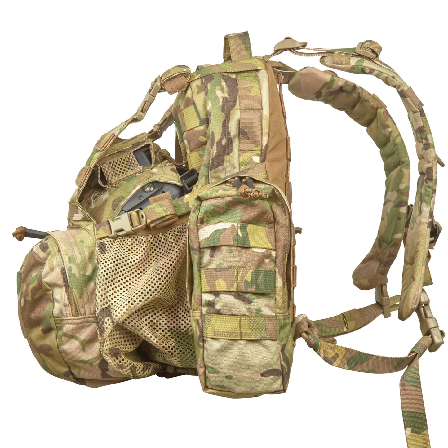 The Platatac Bullock Echo V4 is the newest addition to our small assault/combat sustainment pack range. Being slightly larger than its predecessor, it offers more room to carry your mission-specific gear. It can be worn with the padded shoulder straps (included) or it can be attached to an armour carrier via the MOLLE on the back. www.moralepatches.com.au