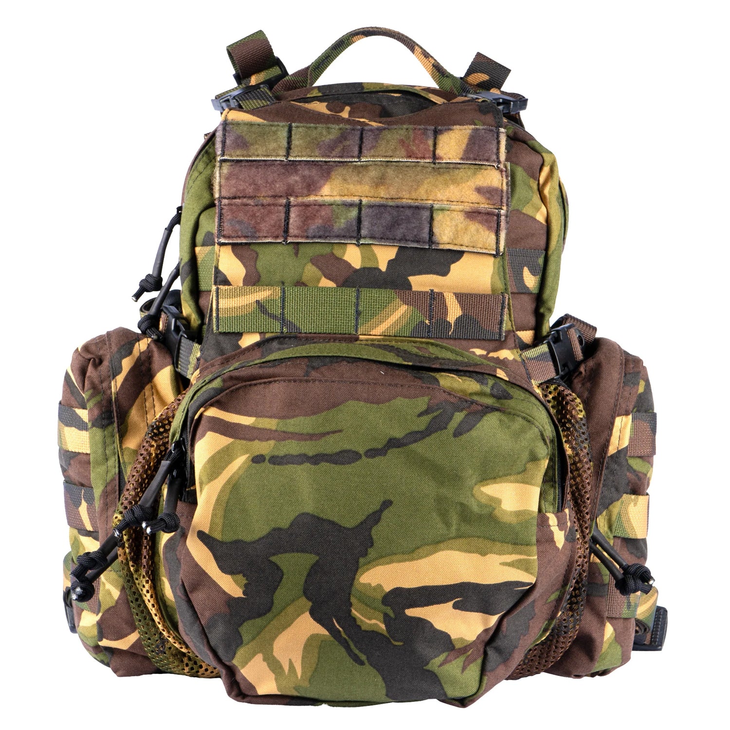 Based on our famous Echo hydration pack, the Bullock Echo MK3 is the newest addition to our small assault/combat sustainment pack range. The Bullock Echo MK3 bridges the gap between a hydration carrier and small day packs and with an integral helmet/cargo cradle, it’s a highly versatile piece of kit. www.moralepatches.com.au