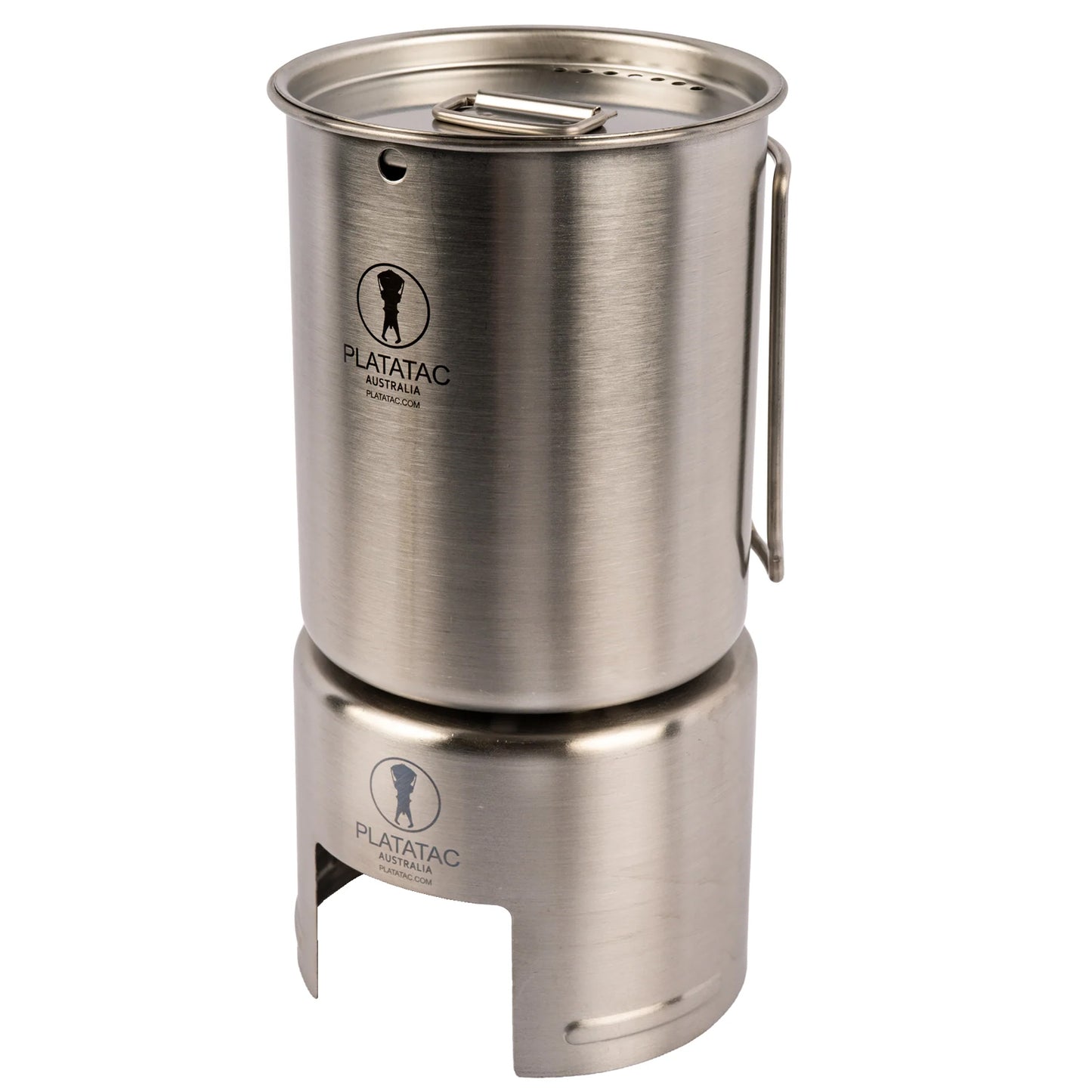 A compact, no-nonsense system for hot drinks, hydration, and sustainment in the field.

1 x Platatac Stainless Steel Field Cup

1 x Field Cup Cooker

1 x 1 Litre Rapid Fill Water Bottle

2 x sachets of Contact Coffee Co. coffee 
www.moralepatches.com.au